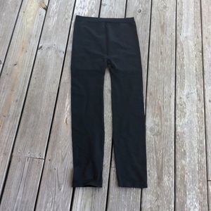 Lane Bryant C/D black legging tights shape wear